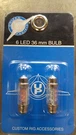 United Pacific (2/CARD) Red Micro Led 36 Mm Dome Light Bulb 38534. Fixed Price $10.81.