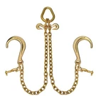 Vulcan G70 Tow Chain Bridle - 8" J Hooks & 40" 4700 Lbs Swl. Fixed Price $68.99.