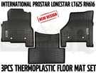 International Prostar Lonestar LT625 RH61 XH515 Thermoplastic Floor Mat Set 3PCS. Fixed Price $180.00.