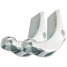 Polished Aluminum Headlight Brackets For Peterbilt. Fixed Price $720.00.