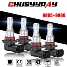 For Jeep Grand Cherokee 2005-10 4X Led Headlights High Low Beam Bulbs 9005 9006. Fixed Price $20.99.