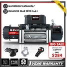 X-bull 12000LBS Electric Winch Remote Control 12V For Truck Trailer 4WD Off-road. Fixed Price $299.90.