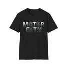 Detroit 4 Sports Metal Logo Shirt Football Baseball Basketball Hockey Tee. Fixed Price $21.96.