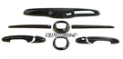Fiat 500 Killallchrome Kit Handles Boot Whisker Badge Gloss Black 2016+ Facelift. Fixed Price $228.36.