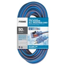 Extension Cord 50FT Prime All-weather 12/3 Lighted Ends Flexible Cold LT530830. Fixed Price $75.00.