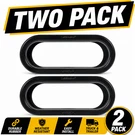 2 Pack Oval Rubber Grommet Led Light Mount Truck Trailer Black Maxxima M50600-B. Fixed Price $12.99.