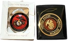 United States Marine Corps Lot Of 2 Heroes Series, Ball Holiday Ornament. Fixed Price $17.03.