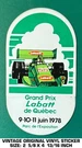 Grand Prix Qu Bec Labatt 9-10-11 Juin 1978 Vintage Original Decal Sticker. Fixed Price $6.56.