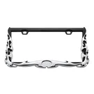 United Pacific 50038 License Plate Frame, Chrome, Flame. Fixed Price $44.61.