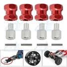 4PCS 12MM Wheel Hex Hub Adapter 15MM Extension For 1/10 Rc Crawler SCX10 D90 Red. Fixed Price $10.89.