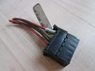 Kenworth Amp 929504-4 Connector W/ Wiring For Cruise Cont. Set/res Sw. #M160RR. Fixed Price $13.95.