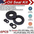 For Yamaha DT1 DT2 DT3 RT1 250 360 Engine Oil Seals Set 93103-30044-00 6PCS. Fixed Price $17.99.