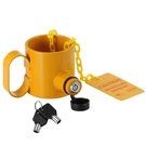 Boyisen 5TH Wheel King Pin Lock Solid Steel Anti Theft Fifth Yellow. Fixed Price $53.10.