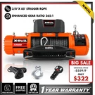 X-bull 13,000LB Electric Winch Synthetic Rope 12V Trailer Towing Truck Suv 4WD. Fixed Price $339.90.