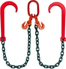 Vulcan G80 Alloy Towing Chain Bridle 3/8" X 48" W/15" J-hook 12000LB Safe. Fixed Price $140.95.