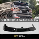 Fit Bmw X3 G01 Lci Sport 22-2024 Rear Roof Trunk Spoiler Wing Kit Gloss Black. Fixed Price $197.99.
