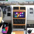 For Chrysler Aspen 2007-2009 Wireless Carplay Android 15 Radio Gps Navi Fm. Fixed Price $143.10.