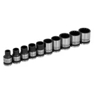 3/8" Drive Sae/metric #5 Spline Standard Impact Socket Set 10 Pieces. Fixed Price $26.68.