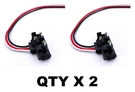 Pair 3 Prong Pigtail Wire Right Angle Plug Truck Trailer Stop Turn Light. Fixed Price $9.99.
