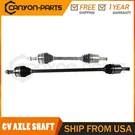 Front Left Right Cv Axle Half Shaft For 2012 Honda Civic 1.5L L4 Fwd. Fixed Price $263.78.