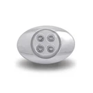 Trux Led Marker Light Clear Lens Amber M3 Style With 4 Diodes. Fixed Price $24.00.