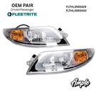Oem Headlights Pair 2002-2019 International Truck 4100 4200 4300 4400 8500 8600. Fixed Price $128.25.