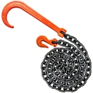 Vulcan G80 Long J Hook Tow Chain - 3/8" X 8' Proseries 7100 Lbs Swl. Fixed Price $97.99.