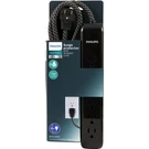 Phillips Surge Protector Black With 4 Ft Braided Cord 6 Outlets 120V. Fixed Price $10.00.