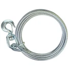 Winch Cable - Steel Swivel Hook, Core, 3/8" X 50', Silver. Fixed Price $116.73.
