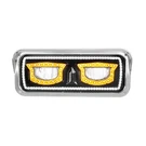 United Pacific 35718 High Power "blackout" Led Headlight With Turn Signal And. Fixed Price $242.21.