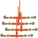 Vulcan Load Binder, 2 Grab Hooks, 4 Pack, Ratchet Style, 7100 Lbs Swl. Fixed Price $174.99.