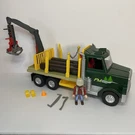 Playmobil 9115 Country Truck Logging W/timber Driver Accessories Rare Htf. Fixed Price $79.99.