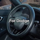 Black Large Steering Wheel Cover Leather For Dodge Grand Caravan Nitro 15.5-16". Fixed Price $23.99.