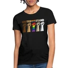 Juneteenth United Stand Empowering Diversity Equality Women's T-shirt. Fixed Price $19.99.