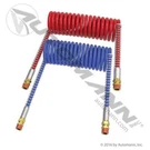 Automann 179.3003.12 Trailer Air Brake Line Assembly Ft, Red & Blue. Fixed Price $76.64.