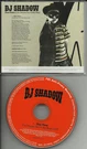 Dj Shadow This Time Rare Radio Promo Cd Single 2006. Fixed Price $24.99.