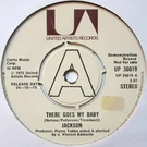 Jackson - 7" Uk Demo There Goes My Baby 1975 United Artists Up 36019 Ex. Fixed Price $5.54.