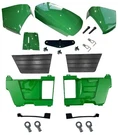Hood/fuel Door Kit/panels Lh&rh/grills/catch/cowl Fits John Deere 4200 4300 4400. Fixed Price $459.99.