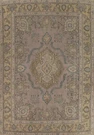 Over-dyed Light Brown Tebriz Area Rug Wool Hand-knotted Vintage Carpet 10X13. Fixed Price $1121.15.