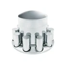 United Pacific 10373 Extra Tall Rear Axle Hub Cover Chrome Plastic, With 33 Mm.. Fixed Price $87.73.