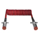 Tectran 7DDB222MW Trailer Cable 12 Ft., Double Dual, Powercoil, 4 Gauge. Fixed Price $269.97.