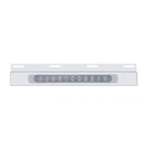 Stainless Top Mud Flap Plate 11 17" Light Bar & Bezel - Red Led/clear Lens. Fixed Price $127.62.