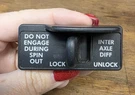 Used Freightliner Inter Axle Differential Lock Switch 3270-1A. Fixed Price $25.00.