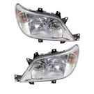 For 03-06 Sprinter Halogen Headlight Headlamp W/o Fog W/bulb Pair Set. Fixed Price $348.95.