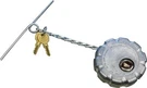 One Locking Keyed Alike Fuel Cap American Made For Mack And Volvo Non Vented Gas. Fixed Price $79.95.