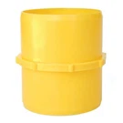 Valterra F02-2025 3IN Straight Rv Sewer Drain Hose Coupler Connector Yellow. Fixed Price $10.98.