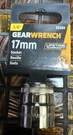 Gearwrench 80385 3/8" Drive 6 Point Metric Socket 17MM. Fixed Price $7.99.