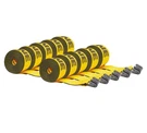 Mytee Products Kinedyne Winch Straps 4 X 30 Gold Heavy Duty Tie Down W/flat. Fixed Price $254.24.