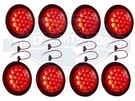 Trux TLED-4X40 Inch Round 19 Diode Red/white Dual Revolution Light Grommet. Fixed Price $380.00.