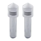 United Pacific 40180 Door Lock Knob, Chrome, Pointed. Fixed Price $38.86.